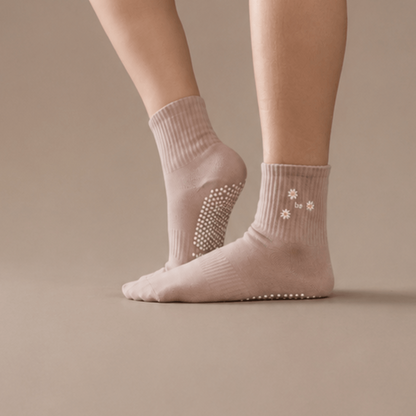 Margot Quarter Crew Inside Out Grip Sock